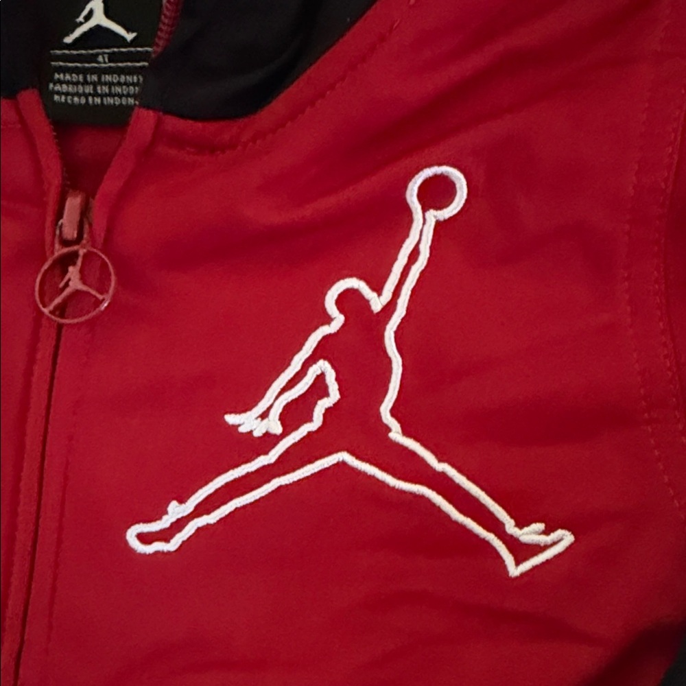 Red and Black Zip Up - Picture 4 of 6